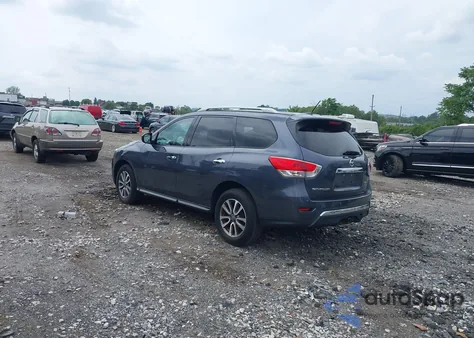 2014 Nissan Pathfinder Sv из США, поврежденный, VIN 5N1AR2MM8EC621135